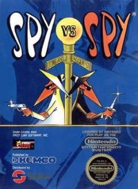 Spy vs Spy (round seal) Box Art