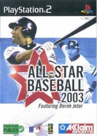 All-Star Baseball 2003 Featuring Derek Jeter [FR][NL] Box Art