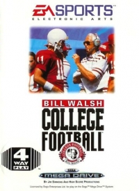 Bill Walsh College Football Box Art