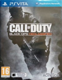 Call of Duty: Black Ops Declassified Box Art