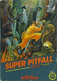 Super Pitfall (3 screw cartridge) Box Art