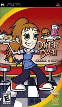 Diner Dash: Sizzle & Serve Box Art