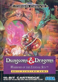 Dungeons & Dragons: Warriors of the Eternal Sun Box Art
