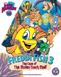 Freddi Fish 3: The Case of the Stolen Conch Shell Box Art