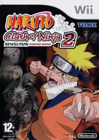 Naruto: Clash of Ninja Revolution 2: European Version Box Art