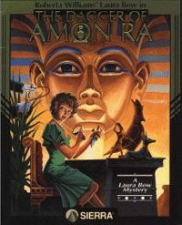 Laura Bow in The Dagger of Amon Ra Box Art