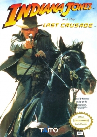 Indiana Jones and the Last Crusade (Taito) Box Art