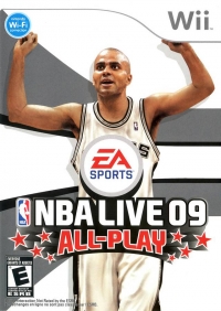 NBA Live 09: All-Play Box Art