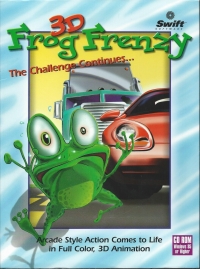 3D Frog Frenzy: The Challenge Continues Box Art