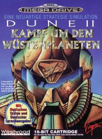 Dune II: Kampf um den Wüstenplaneten Box Art