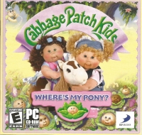 Cabbage Patch Kids: Where's My Pony? Box Art