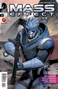 Mass Effect: Homeworlds #3 (Mike Hawthorne cover) Box Art