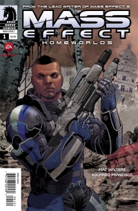 Mass Effect: Homeworlds #1 (Mike Hawthorne cover) Box Art