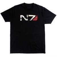N7 Logo Black Tee Box Art