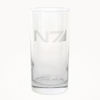 N7 Etched Highball Glass Box Art