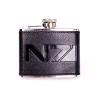 N7 Leather Flask Box Art