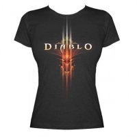 Diablo III Logo Tee - Womens Box Art