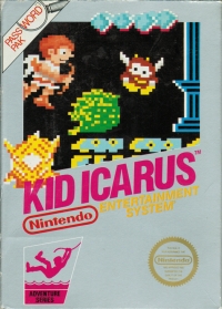 Kid Icarus (5 screw cartridge) Box Art