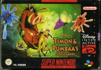Disney's Timon & Pumbaa's Jungle Games Box Art