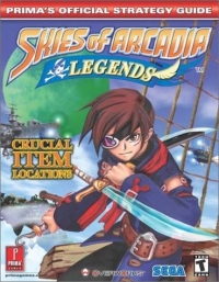Skies of Arcadia Legends - Prima's Official Strategy Guide Box Art