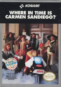 Where In Time Is Carmen Sandiego? Box Art