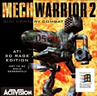 MechWarrior 2: 31st Century Combat - ATI 3D Rage Edition Box Art