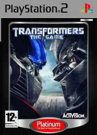 Transformers: The Game - Platinum Box Art