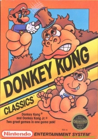 Donkey Kong Classics (round seal) Box Art
