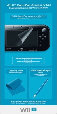 Nintendo Wii U GamePad Accessory Set Box Art