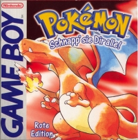 Pokémon Rote Edition Box Art