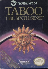 Taboo: The Sixth Sense Box Art