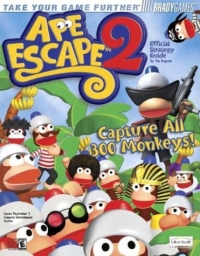 Ape Escape 2 Official Strategy Guide Box Art