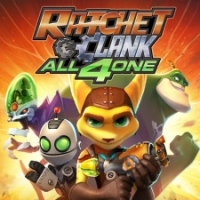 Ratchet & Clank: All 4 One Box Art