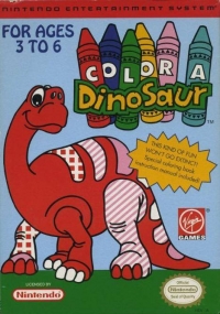 Color a Dinosaur Box Art