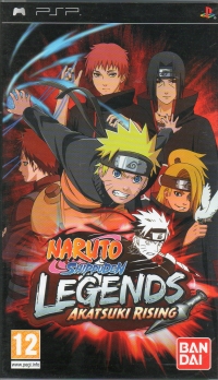 Naruto Shippuden Legends: Akatsuki Rising Box Art
