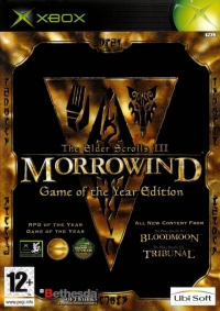 Elder Scrolls III, The: Morrowind: Game of the Year Edition Box Art