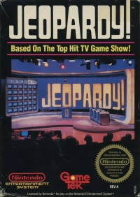 Jeopardy! (circle Seal / ⓂNintendo®) Box Art