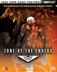 Zone of the Enders: The 2nd Runner - Official Strategy Guide Box Art