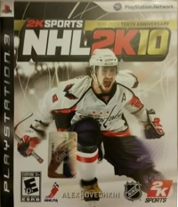 NHL 2K10 Box Art