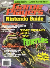Game Players Nintendo Guide (Time Travel with the Turtles) Box Art