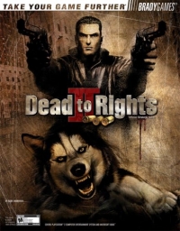 Dead to Rights II Official Strategy Guide Box Art