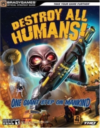 Destroy All Humans! Official Strategy Guide Box Art