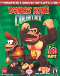 Donkey Kong Country (GBA) Prima's Official Strategy Guide Box Art