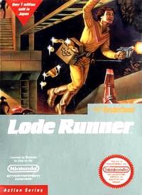 Lode Runner (3 screw cartridge) Box Art