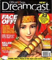 Official Dreamcast Magazine Issue 2 Box Art