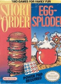 Short Order / Eggsplode! Box Art