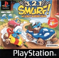 3, 2, 1 Smurf!: My First Racing Game Box Art