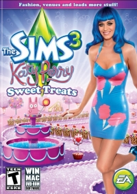 Sims 3, The: Katy Perry Sweet Treats Box Art