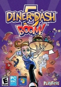 Diner Dash 5: Boom! Box Art