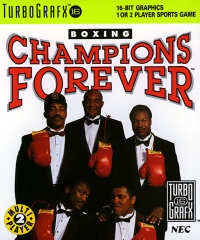 Champions Forever Boxing (red label) Box Art